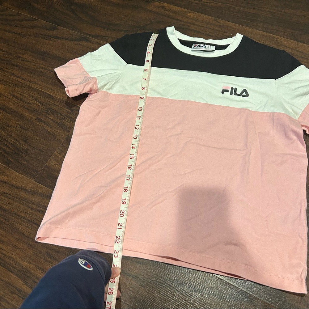 [Fila] Colorblock Athletic Tee - Picture 8 of 8